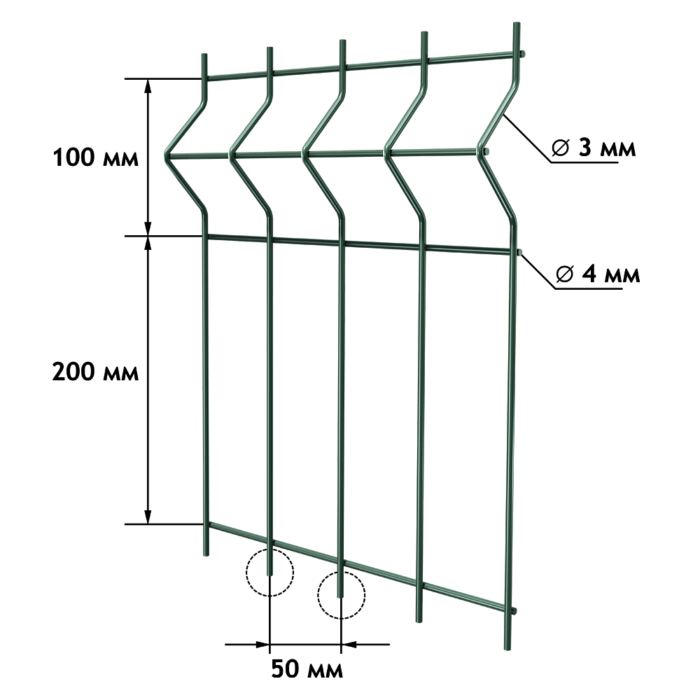 Ограждение серии OPTIMA-perimetr